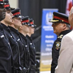 GPPS celebrates graduation of third recruit class and sixth Experienced Officer Program